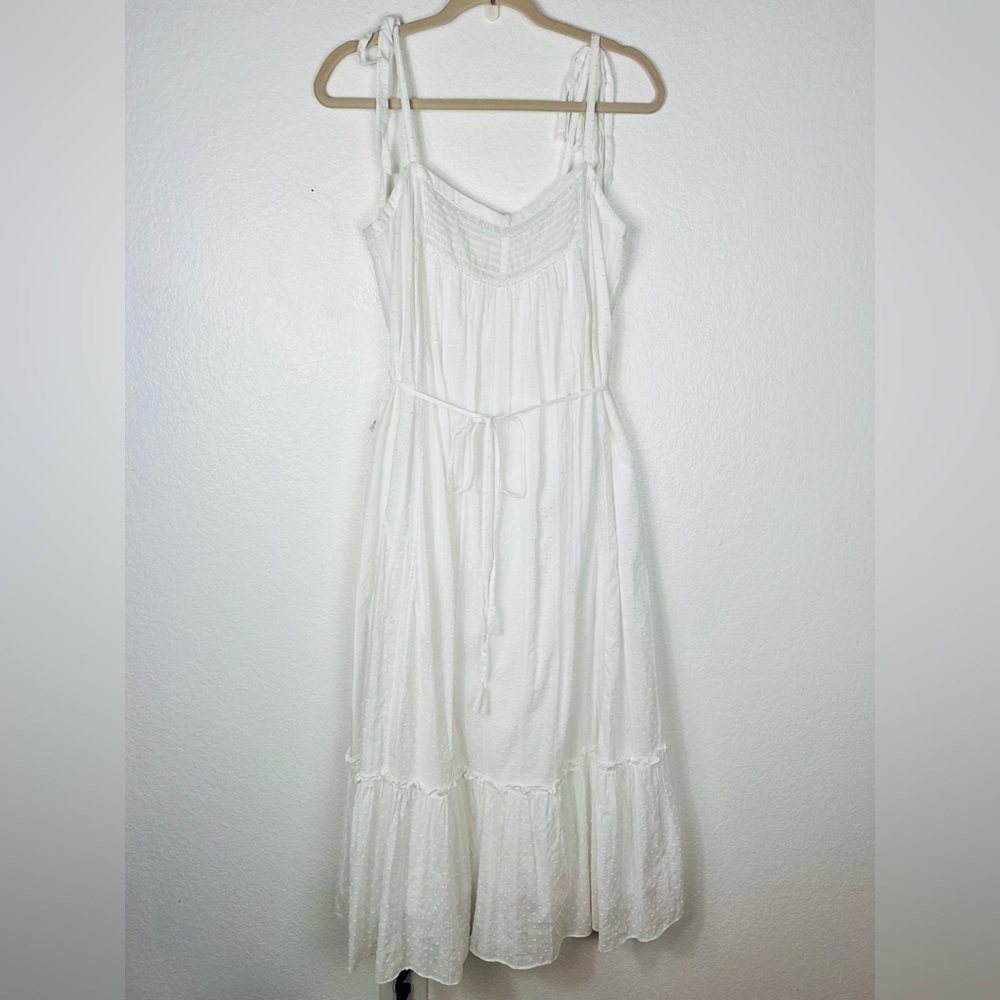 La Vie Rebecca Taylor maxi dress in white size S